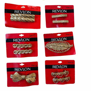 Retro Revlon vintage hair accessories lot – original packaging